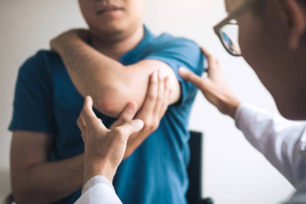 male stroke patient